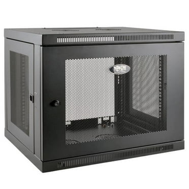 9U Low Profile Switch Depth Plus Wall Mount Rack Enclosure Cabinet