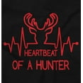 thumbnail image 2 of Heartbeat of a Hunter Cute Toddler Boy Girl T Shirt Infant Toddler Brisco Brands 12M, 2 of 6
