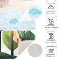 thumbnail image 6 of IAUYY 24x20 Inch Bath Mat Thick Soft Plush Shower Mat TPR Backing Material Non Slip Bath Mats for Bathroom for Tub Shower Hotel Green Tree Collage, 6 of 9