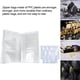 thumbnail image 5 of Bolsa de almacenamiento portátil de PVC transparente para guardar pendientes, para viaje 84 Bolsillo y 30 bolsas, 5 of 9