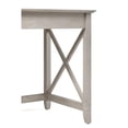thumbnail image 3 of Pemberly Row 60W L Desk with Cabinet & Bookcase in Washed Gray, 3 of 7