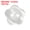 White, variant on Uxcell Flower Sewing Buttons Resin Torx 2-Hole Craft Buttons 1/2" 150 Pcs Light Pink