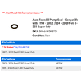 thumbnail image 2 of Auto Trans Pump Seal - Compatible with 1999 - 2002, 2004 - 2009 Ford E-350 Super Duty 2000 2001 2005 2006 2007 2008, 2 of 2
