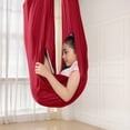 thumbnail image 1 of Hamaca columpio para niños, columpio interior elástico Cuddle Hammock Columpio sensorial Ideal para TDAH, Asperger e integración sensorial, así como terapia de autismo Xemadio LKX-0087-6, 1 of 7