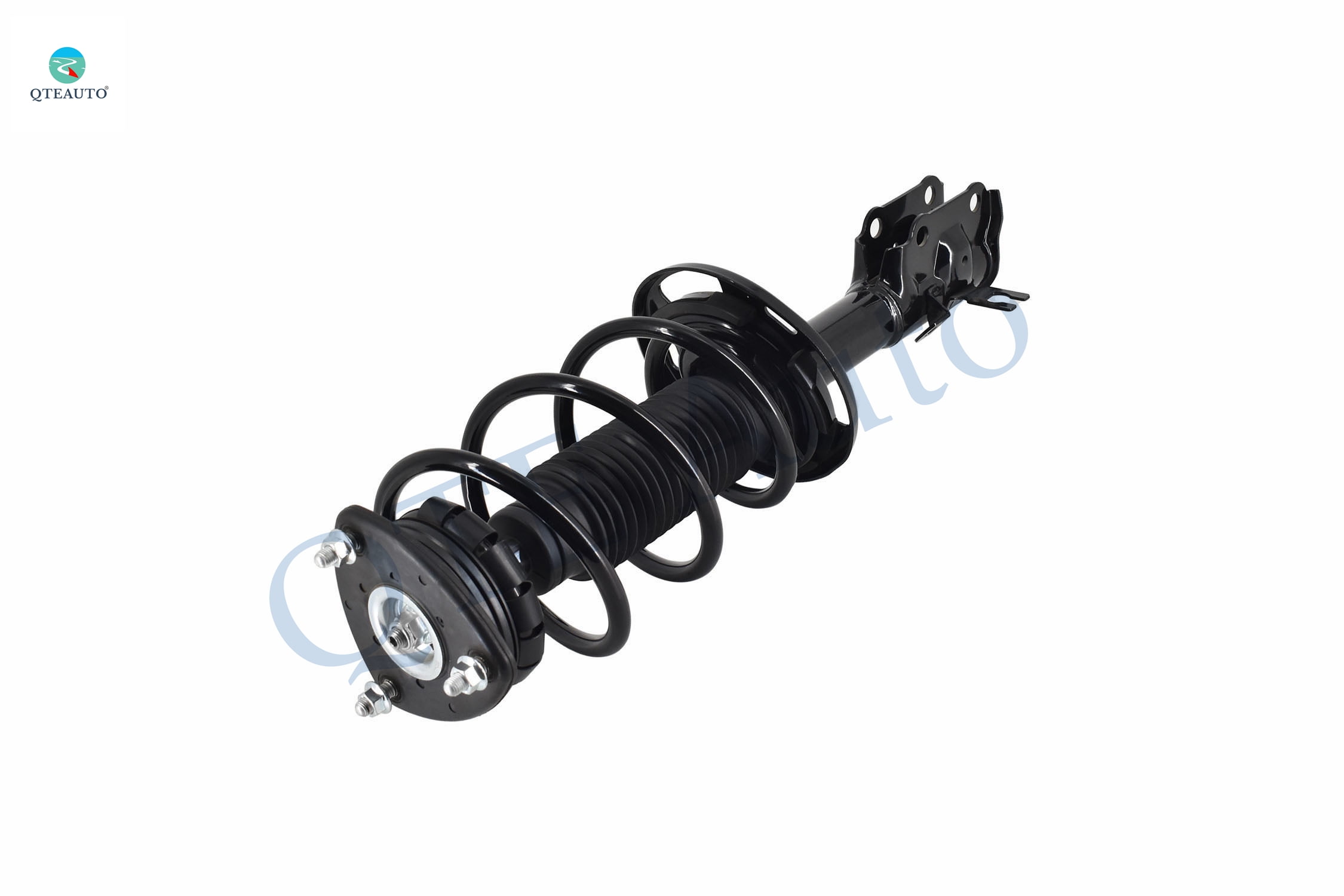 Set Front Quick Complete Strut-Coil Spring-Rear Shock For 2014-2018 Mazda 3 FWD