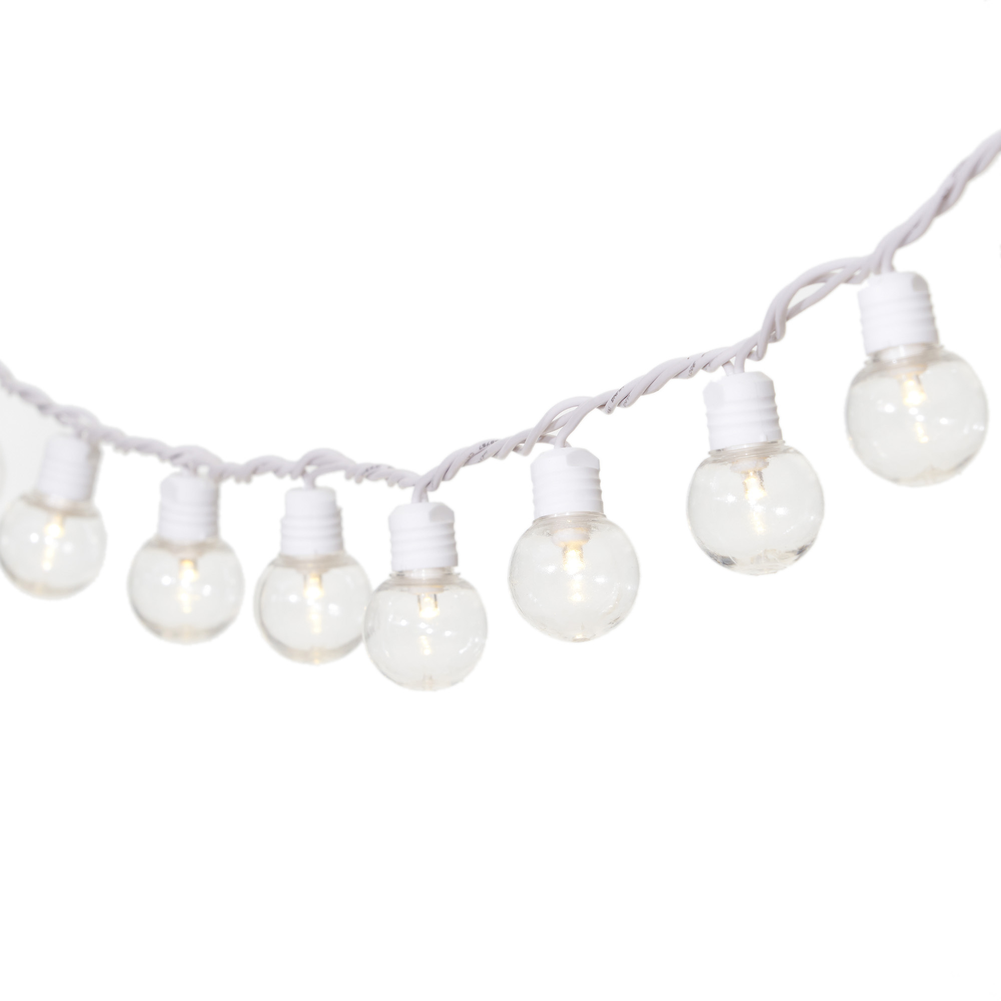 Mainstays 100-Count Plastic LED Globe Outdoor String Lights - image 5 of 9