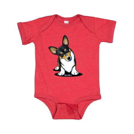 

Inktastic Tri Color Corgi Gift Baby Boy or Baby Girl Bodysuit