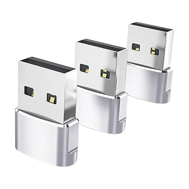 Adaptador portátil 3x Tipo .1 a USB 2.0 Plug and Play Rendimiento estable Argén