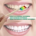 thumbnail image 4 of 10pcs Bamboo Toothbrushes Individually Wrapped Cleaning Soft Bamboo Toothbrushes for Daily Life Beige, 4 of 12