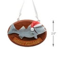 thumbnail image 3 of Hallmark 9468034 Merry Fish-Mas Resin Christmas Ornament - Multicolor, 3 of 6