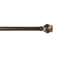 thumbnail image 3 of Exclusive Home Twist 1" Window Curtain Rod and Finial Set, Adjustable 66"-120", Oil Rubbed Bronze, 3 of 8