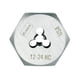 thumbnail image 4 of Troquel hexagonal IRWIN Hanson de acero con alto contenido de carbono SAE 7/16-14NC, 1 unidad, 4 of 4