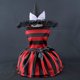 thumbnail image 3 of Methold Vestido transpirable de vacaciones para mascotas, de Halloween para perros, Navidad, ajustado, cintura ajustada, Cosplay, ropa con lazo, Ropa para mascotas Mago (M) Methold PT004121-02, 3 of 6