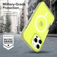 thumbnail image 3 of Magnetic Case for iPhone 15 Pro Max, Compatible with MagSafe Charging, Shockproof Anti-scratch Protective Case PC Matte Translucent Ultra Thin Phone Cover for iPhone 15 Pro Max, Green, 3 of 5