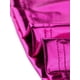 thumbnail image 5 of Vestido sin mangas de cintura alta brillante y acampanado para mujer INSPIRE CHIC, mini vestido en rojo rosa 3XL, 5 of 6