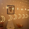 thumbnail image 2 of Halloween Decorations Clearance Sale  Ramadan Star LED Bulb String Light Decoration Curtain Light Wedding Neon, 2 of 2