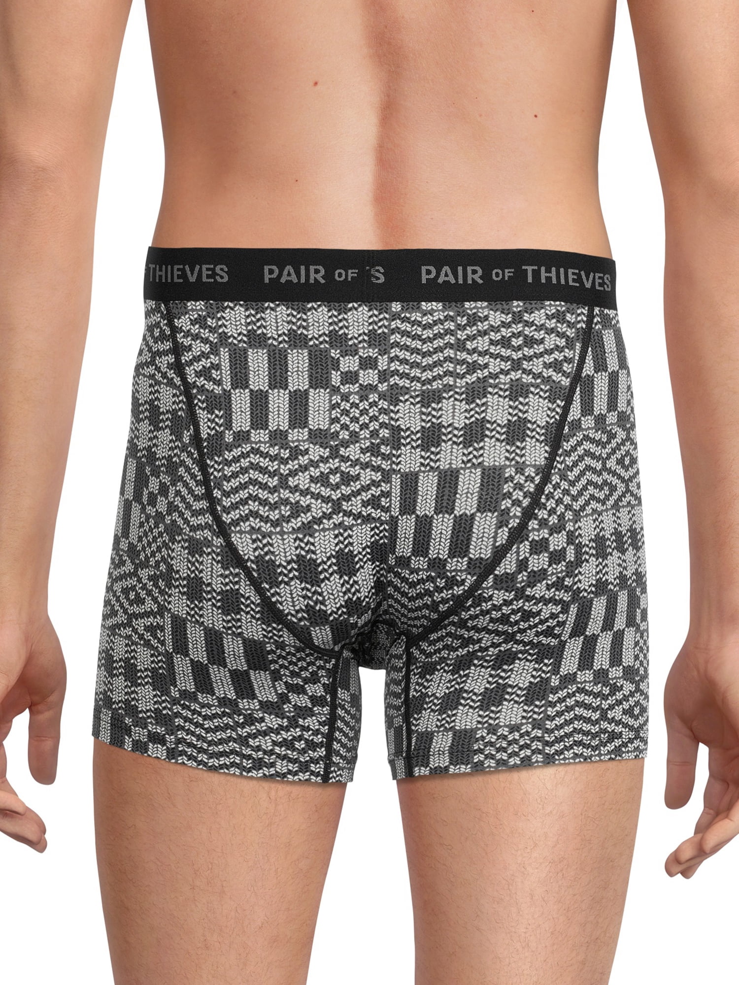 Pair of Thieves Men's Holiday Fair Isle Boxer Brief, 1-Pack