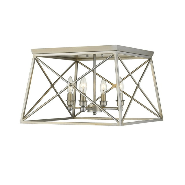 Z-Lite Plafonnier Encastré à 4 Lumières