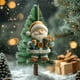 thumbnail image 4 of Christmas Acrylic Flat Pendant-Christmas Car Pendant-Christmas Tree Hanging Decoration, 4 of 6