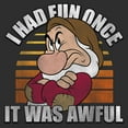 thumbnail image 2 of Men's Snow White and the Seven Dwarfs Grumpy Fun Once Graphic T-Shirt, 2 of 5