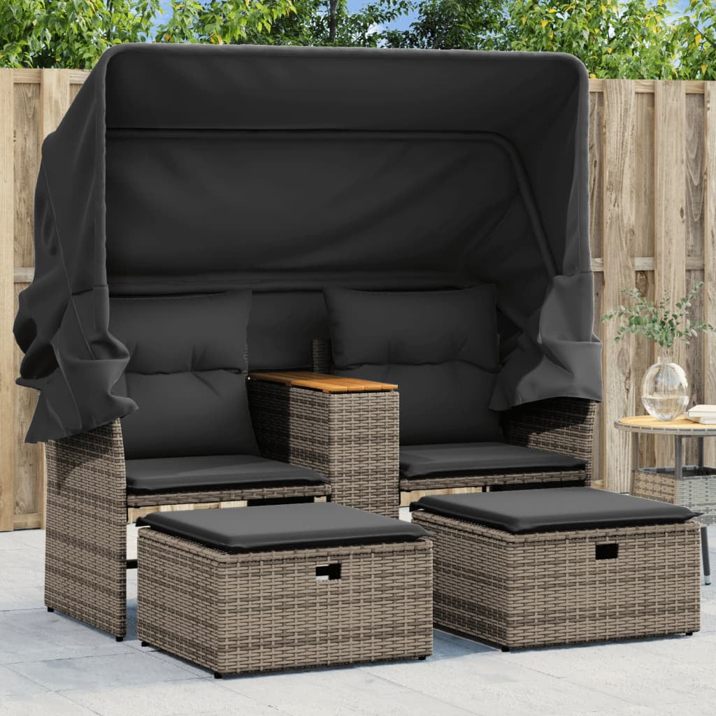 Vidaxl rattan sofa hotsell