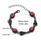 thumbnail image 4 of Collar gótico con forma de Y y gota de sangre, colgante de lágrima de cristal negro y rojo, joyería de Halloween para cosplay para mujer, 4 of 5