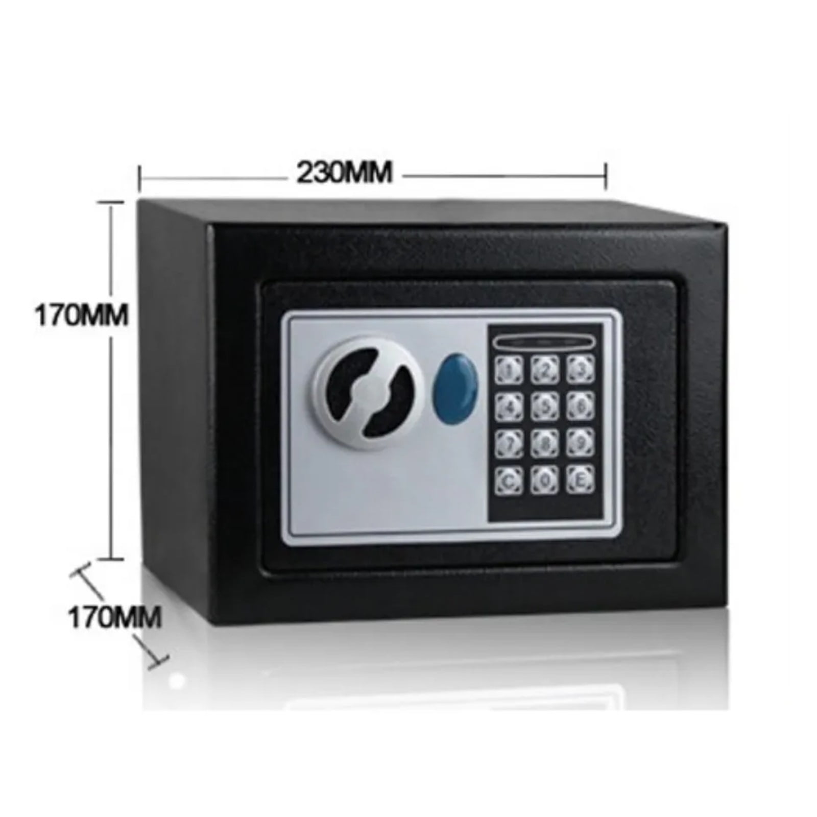 Digital Safe Box Safety Money Gun Electronic Lock Safe Fireproof Safes For Home Strongbox Small Cash Security Lockable Storage ,Fireproof Resistant Insulation