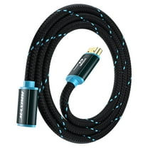 4k HDMI Cable Male to Female, 3ft, HDMI Extension Cable, High Speed HDMI Cable, Braided 2.0 Cable, UL-Listed
