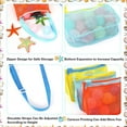 thumbnail image 3 of MARFOREVER 3 Pack Beach Toy Kids Shell Collecting Totes for Holding Shells Beach Sand Toys for Boys Girls, 3 of 14