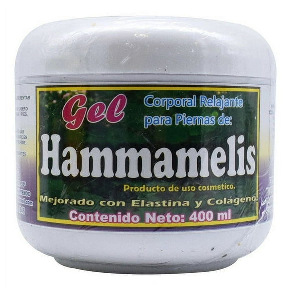 Gel Hammamelis Reforzado 400 Ml Natural Mundo Brajim