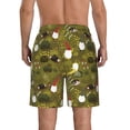thumbnail image 3 of Naloa Gnomes Playing in the Garden Men's Beach Shorts, Surfing shorts, Swim trunks, Quick Dry Swim Trunks for Surfing Beach Fun - XX-Large, 3 of 9