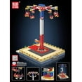 thumbnail image 3 of Mould King Flying Swing Ride Building Set, Rotating Flying Chair Amusement Park Model Kit, City Construction Building Blocks Set, Home Decoration Gift for, 3 of 13