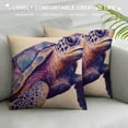 thumbnail image 3 of COMIO  Watercolor Animal Print Square Decorative Throw Pillow Case Cushion Cover, 3 of 5
