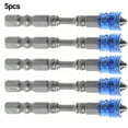 thumbnail image 4 of 5Pcs Magnetic Screwdriver Bit Drill Cross-Head Ph2 Magnetic Screwdriver Bits, 4 of 10