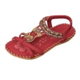thumbnail image 1 of Women's Sandals Elegant Summer Low Wedge Sandals for Women Arch Support Sandals Women's Toe Separator Comfortable Orthopaedic Jean Sandals for Women Rope Sandals for Women Footbed Slingback, 1 of 9