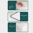 thumbnail image 4 of Deck Storage Compartment, Embedded Installation 37.5X27X17.5cm Multifunctional White Marine Boat Storage Box ABS  for Bait Fishing Gear Tools, 4 of 7