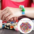 thumbnail image 1 of FESTFENDS 300Pcs Large Hole Acrylic Beads Easy Threading for Bracelets Necklaces Earrings Pendants, 1 of 8