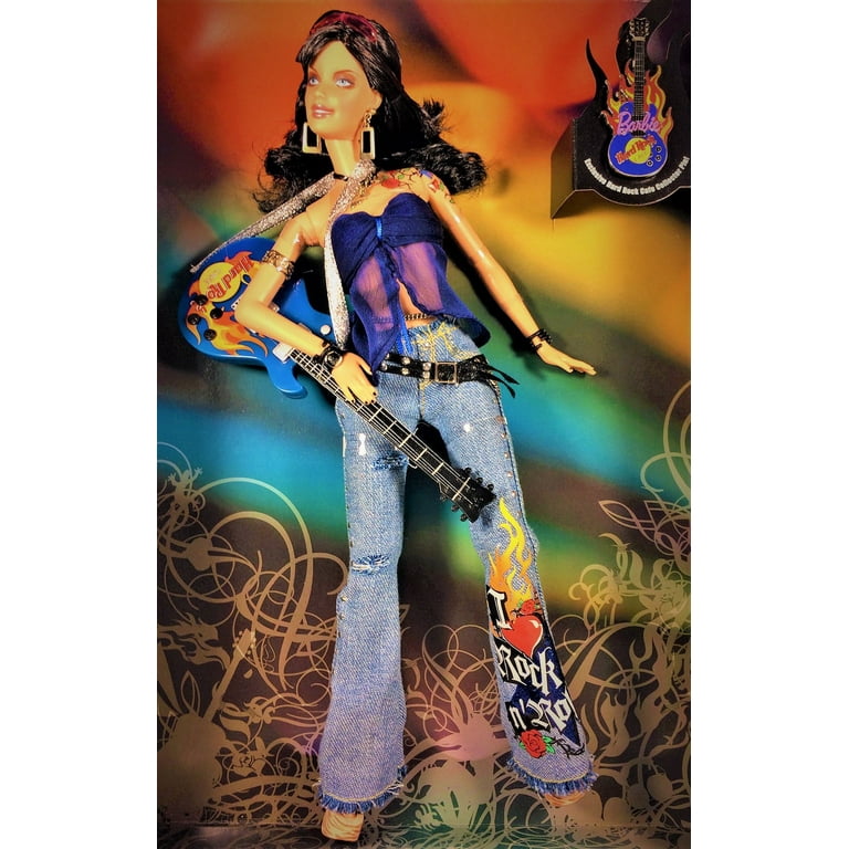 Hard Rock Cafe Barbie Doll 2005 Mattel J0963