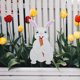 thumbnail image 4 of Decoraciones de Pascua con esquejes de jardín, letrero de conejito para jardín, pila de madera, tarjeta de inserción, estaca para jardín, conejo de exterior, 4 of 6