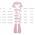 thumbnail image 4 of EnJoCho Girls Heart 2 Piece Outfit Set Kids Short Sleeve Top Baggy Legging Flared Pants Cute Graphic Casual Outfit School Trendy Little Girls Linen Short Sleeve Pants Outfit, 4 of 5