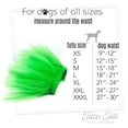 thumbnail image 4 of Green Christmas Dog Tutu Skirt | XS-XXXL, 4 of 7