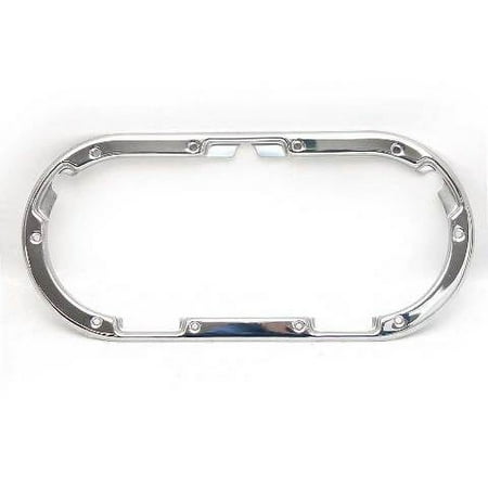 Bomar Boat Port Trim Ring ST717-THK-SS | Stainless 17 1/8 x 7 7/8 Inch