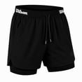 thumbnail image 2 of Short con Biker Wilson para Hombre Runline Color Negro Talla G, 2 of 4