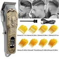 thumbnail image 1 of Juego de cortadora de pelo vintage, cortadora de pelo eléctrica, cortadora de pelo profesional con aceite, 1 of 6