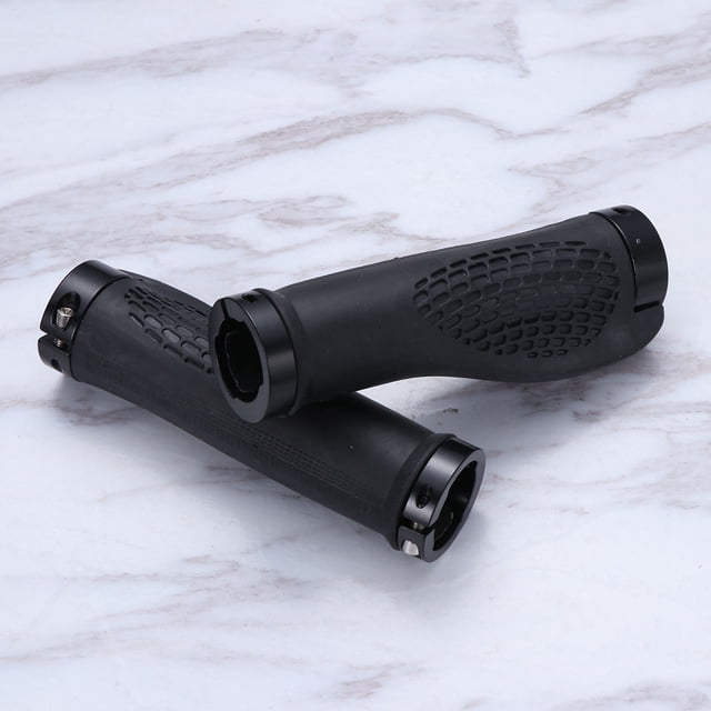 Moluckfu 1Par Puños Para En Color Negro Material Antideslizante Ideal Para Paseos Prolongados