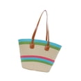thumbnail image 4 of Bolso tote para mujer, bolso de viaje elegante, bolso de mano grande para mujer, ideal para el verano. Azul claro, 4 of 9