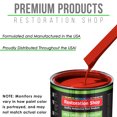 thumbnail image 4 of TRACTOR Red Low VOC SLOW PREMIUM Paint Gal Kit URETHANE BASECOAT Clearcoat, 4 of 6
