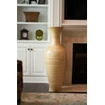 thumbnail image 1 of Pack of 1, 36-In Tall Classic Natural Handmade Bamboo Floor Vase -- Natural for Home or Office Decor, 1 of 1