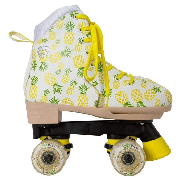 Circle Society Bling Adjustable Roller Skates, Sizzling Pink