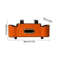 thumbnail image 3 of Multifunctional Car Seat Back Organizer with Cup Holder and Hook, Plastic Vehicle Headrest Tissue Box Holder for Cars, SUVs and Trucks - Easy Install Universal Design (1-Pack Tissue Box), 3 of 5